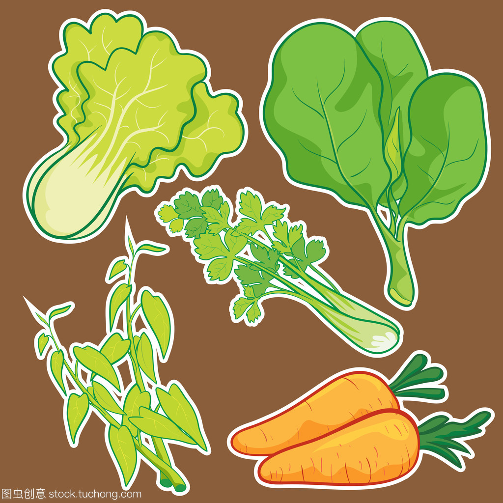 可愛(ài)的蔬菜集 農(nóng)副產(chǎn)品收購(gòu)的溫馨畫(huà)卷